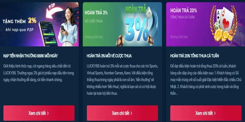 Thưởng nạp tiền đặc biệt cho VIP j68bet